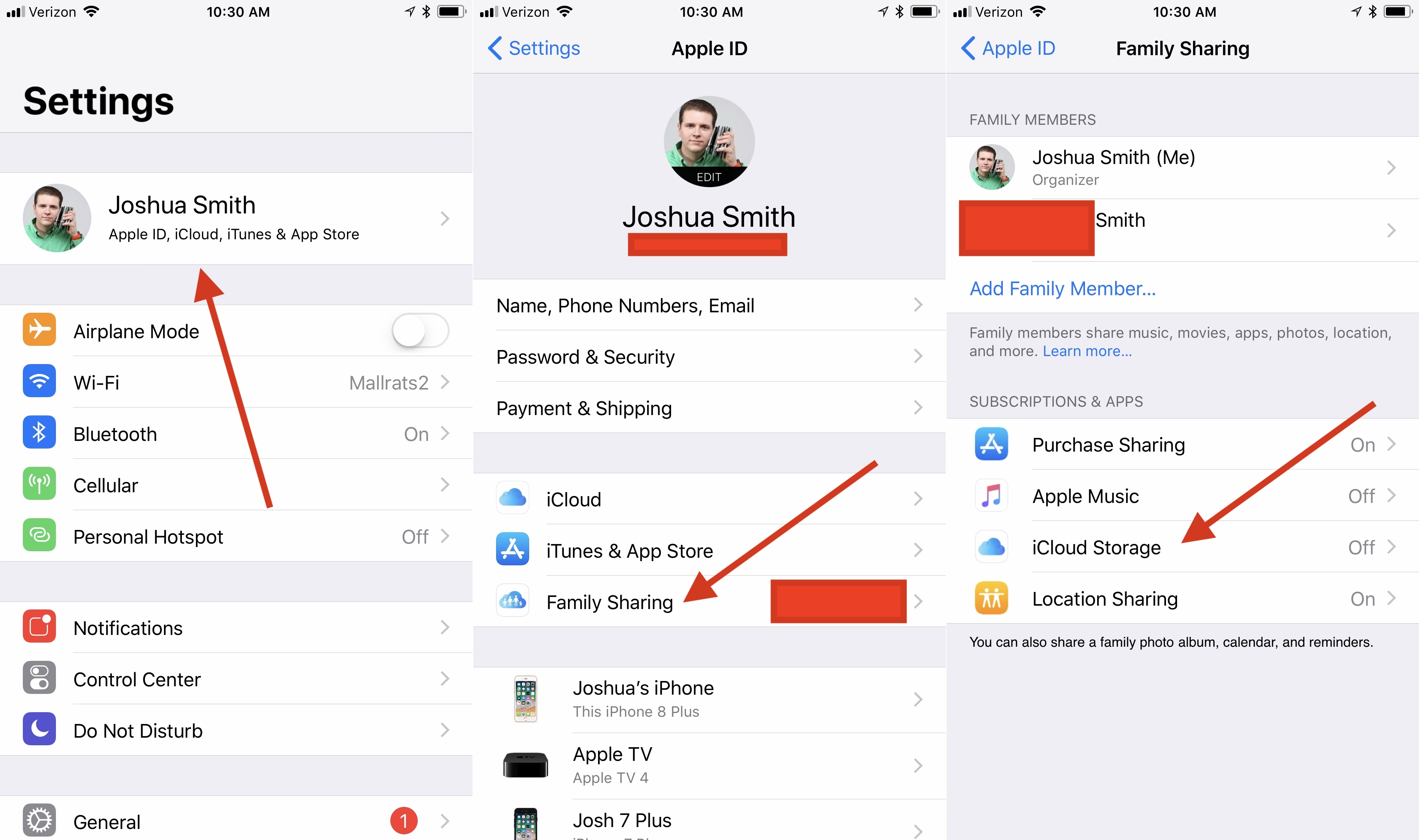 How to Share iCloud Storage With Your Family