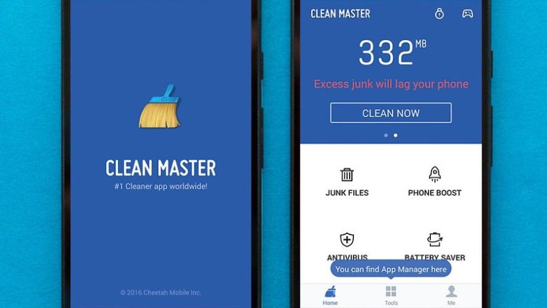 samsung update clean master app