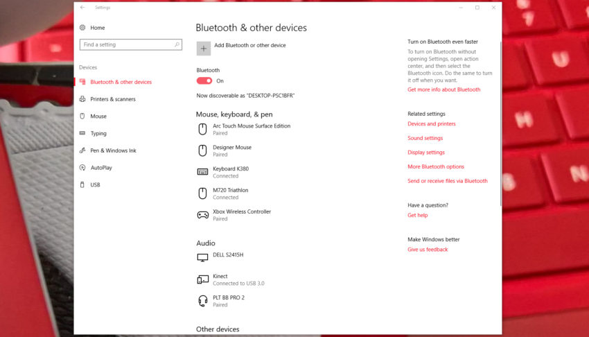 Surface pro bluetooth discount headphones not working