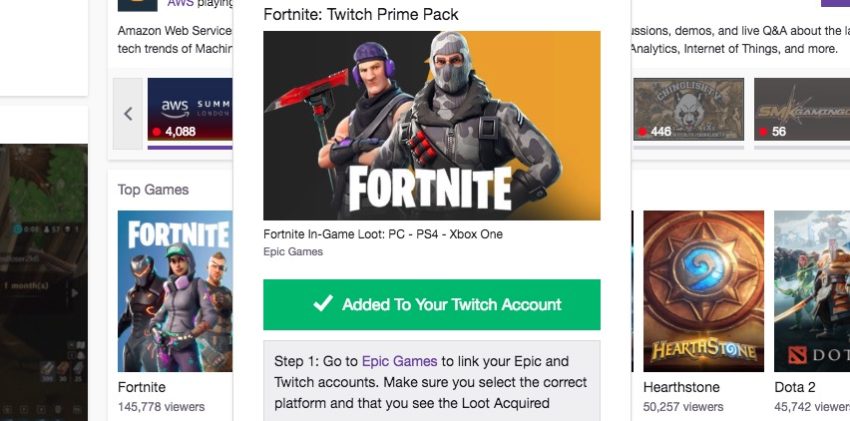 More Free Fortnite Skins Arrive In Twitch Prime Pack 2