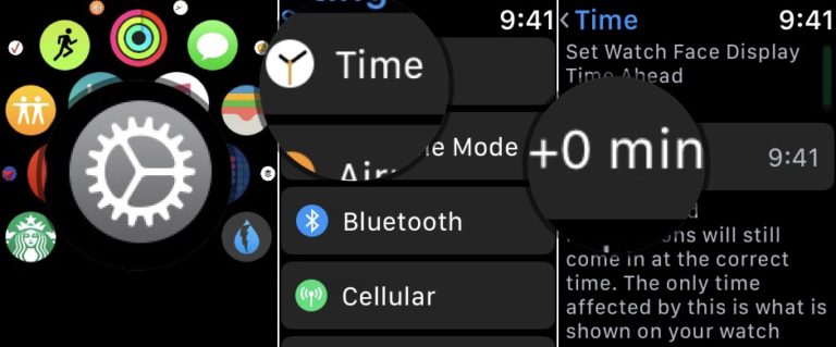 How to Set the Apple Watch Ahead