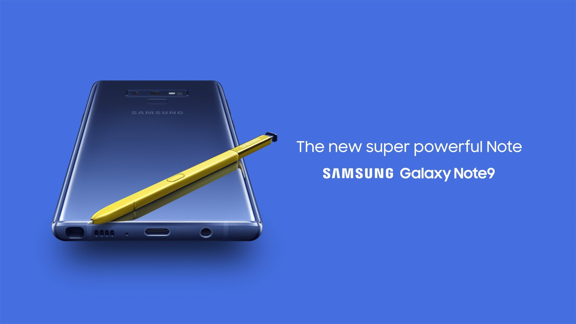 galaxy note 9 launch