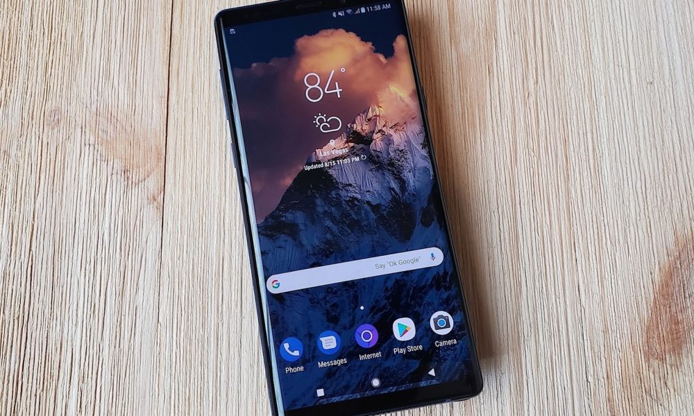 How To Change The Galaxy Note 9 Lockscreen Wallpaper Theme