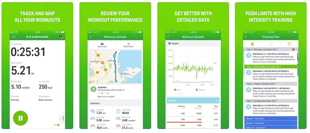 Endomondo Sports Tracker.