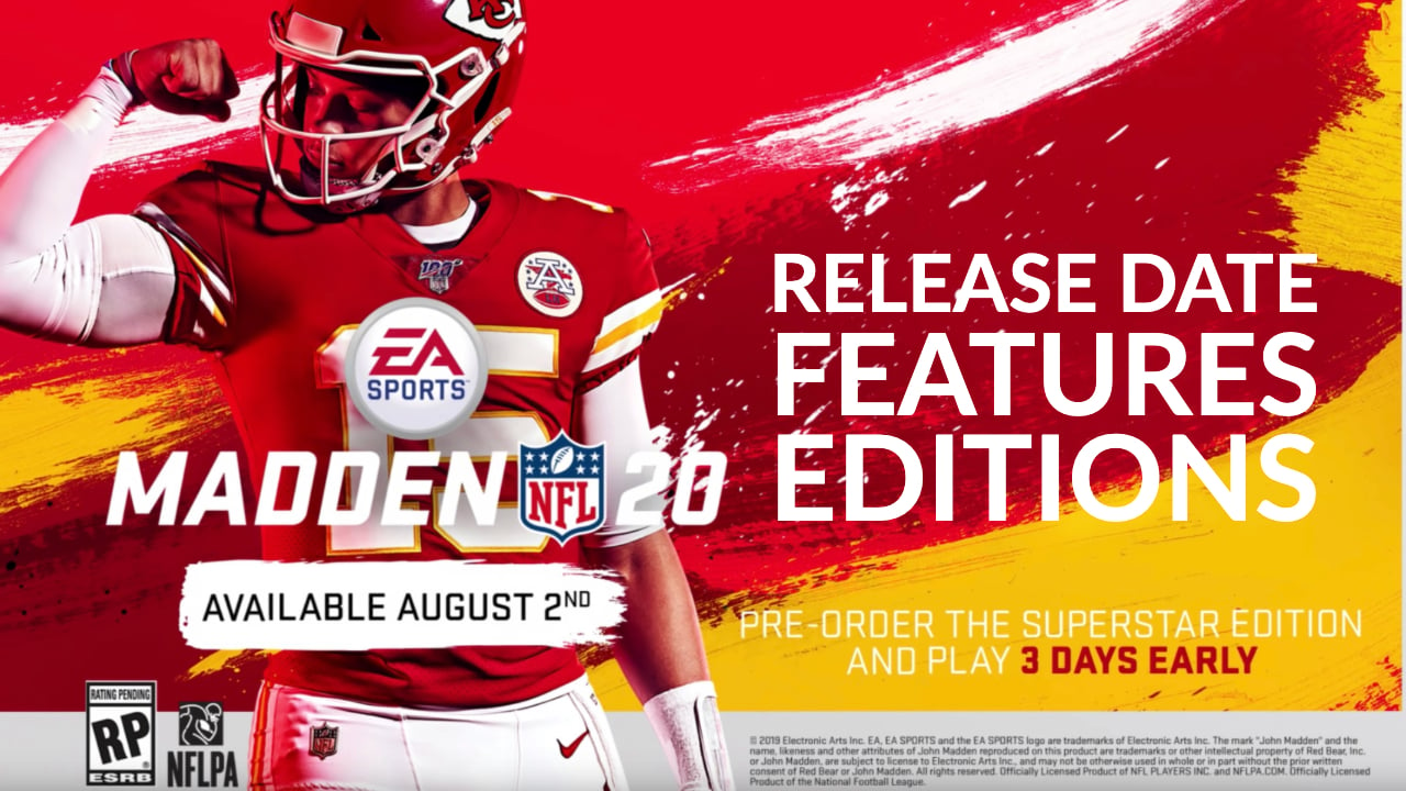 Madden 20 Release Date, New Features, Ratings & How to Play Early 9