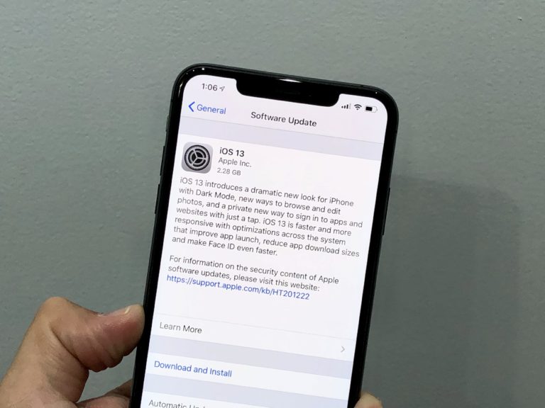 ios 13 download iphone 6