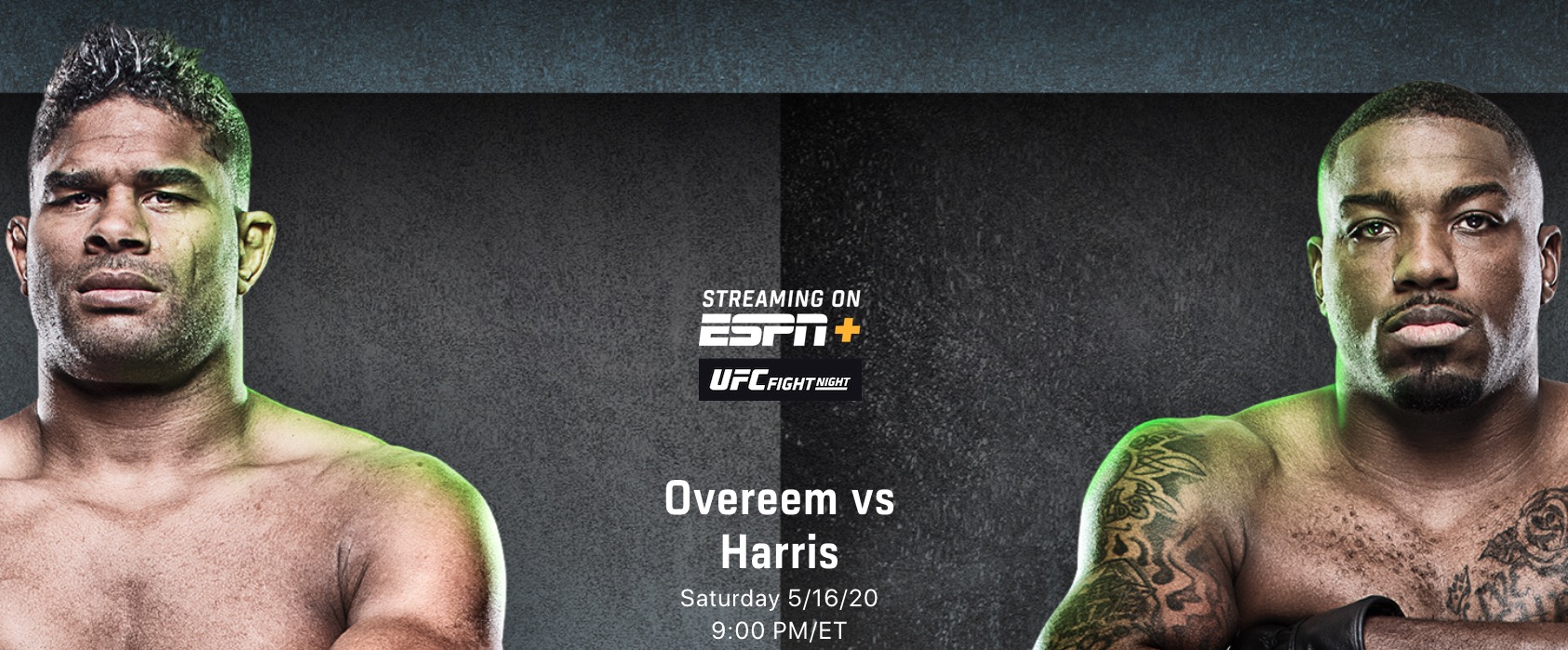 UFC Fight Night May 16: How to Watch & Stream Overeem vs Harris