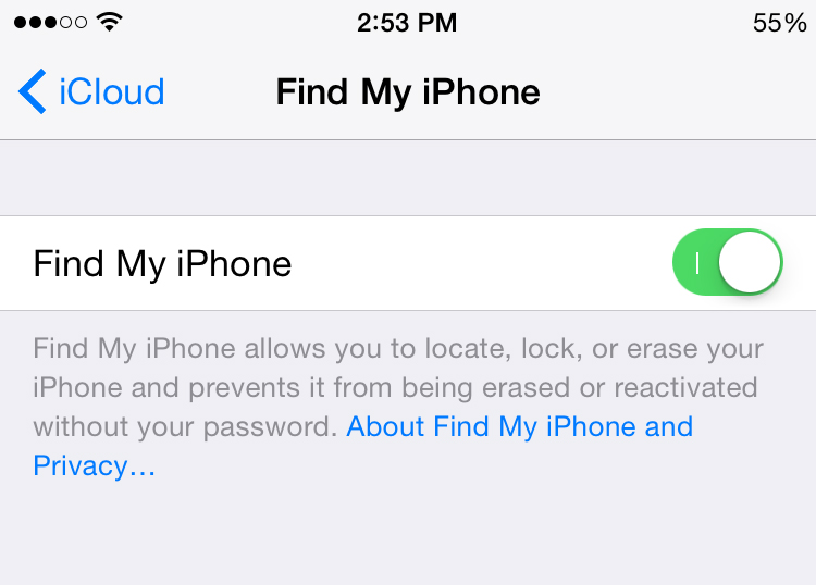 find my iphone icloud instructions