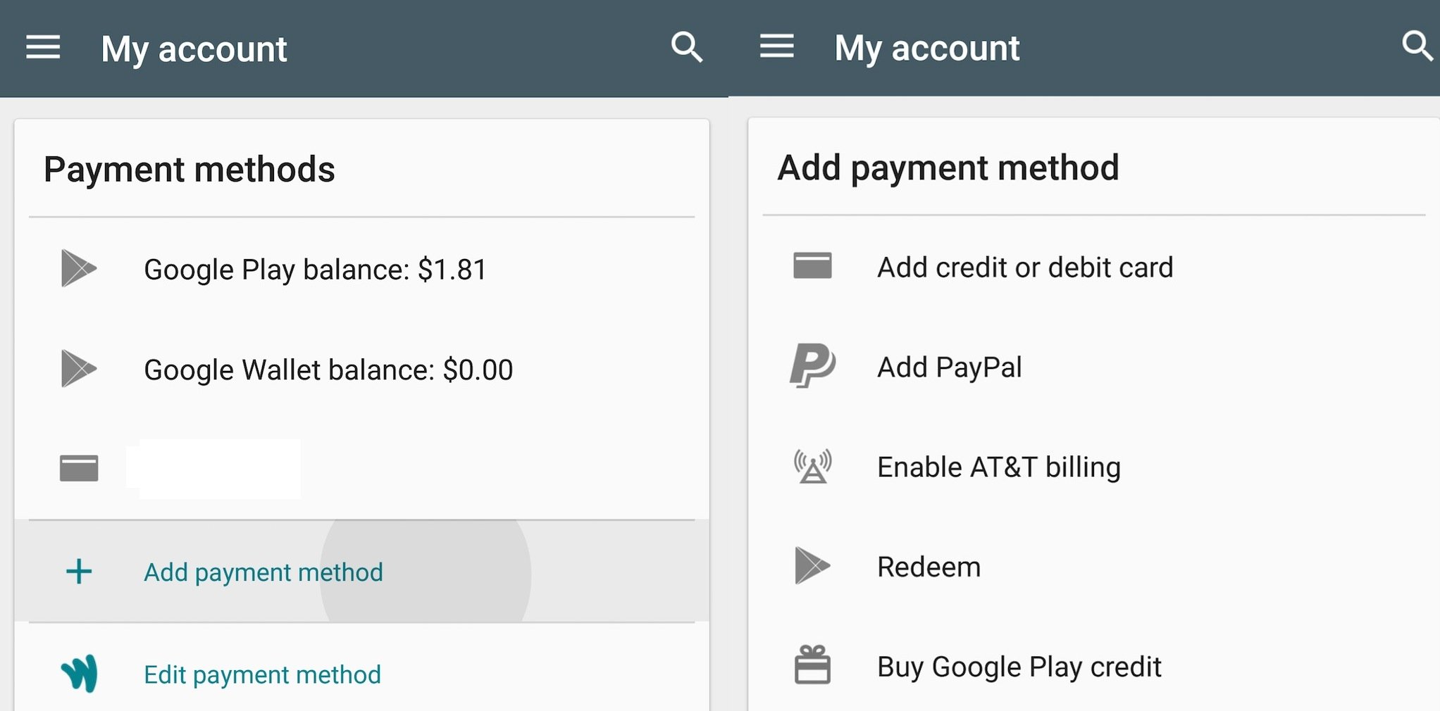 How to Add or Edit a Credit Card on the Google Play Store