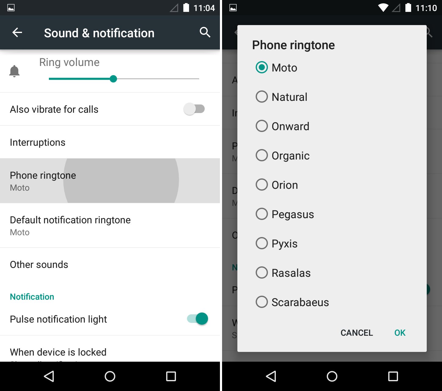 How to Change Ringtones on the Moto G