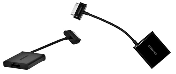 Berg Vesuvius spuiten kom tot rust Samsung Galaxy Tab 10.1 Accessories: HDMI, USB and SD Card Adapters