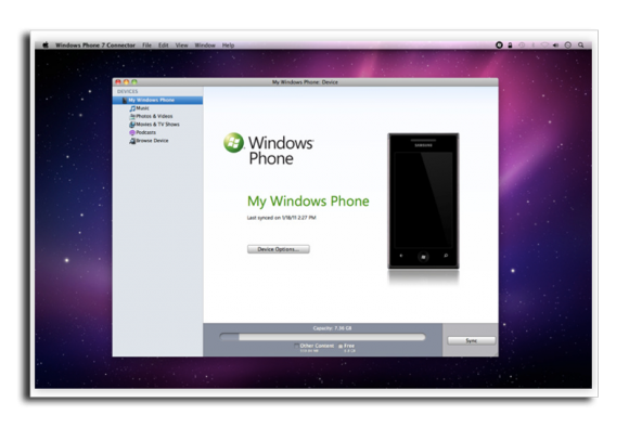 windows 7 phone zune software download