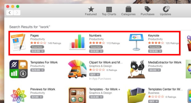latest version of iwork for mac