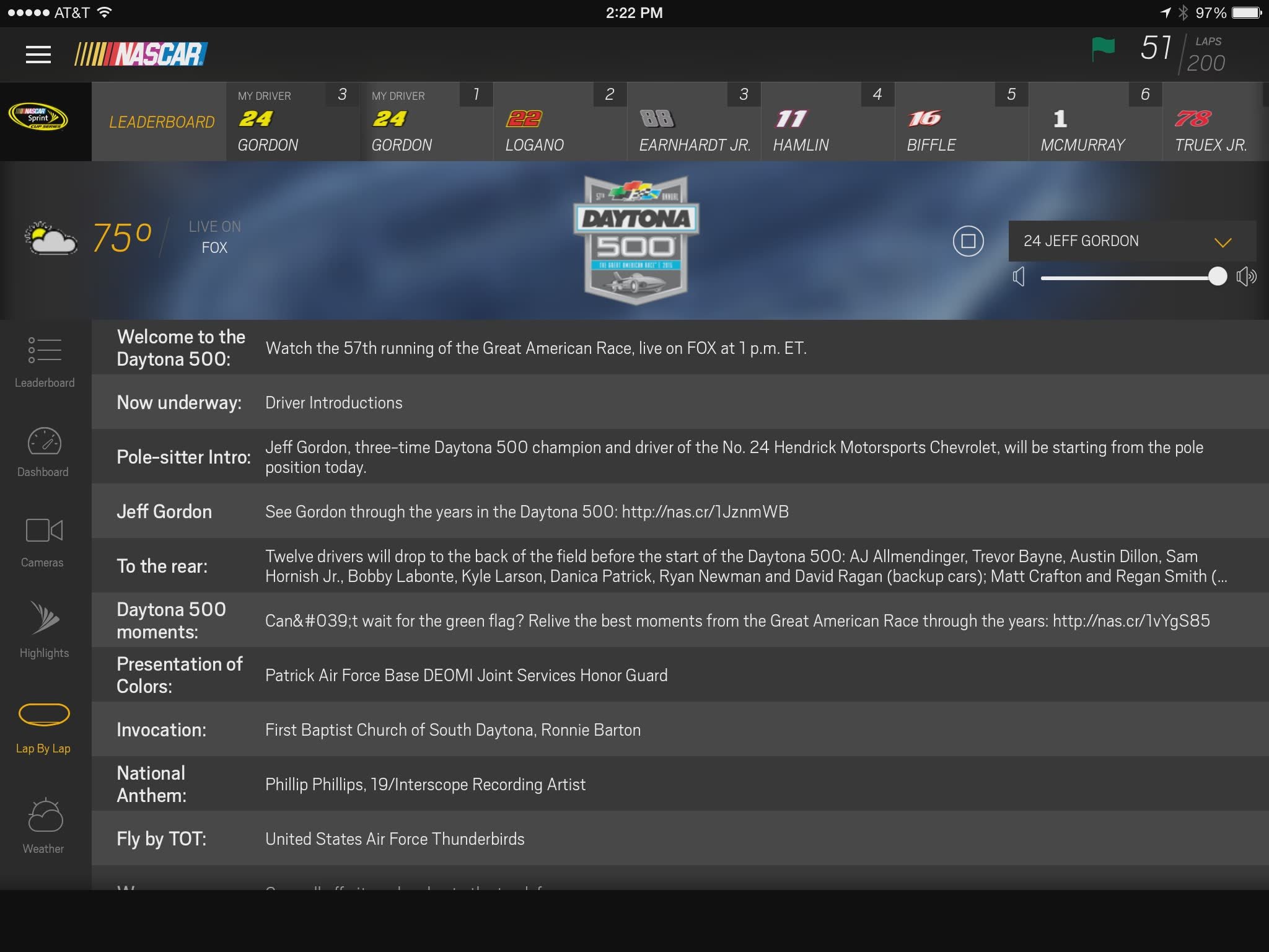 How to Watch NASCAR on Your iPad